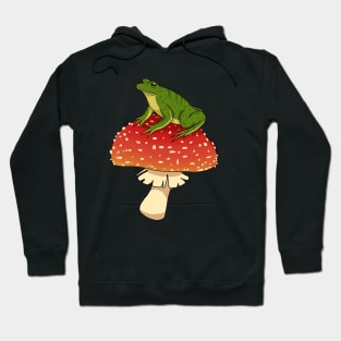 Frog on a shroom Hoodie